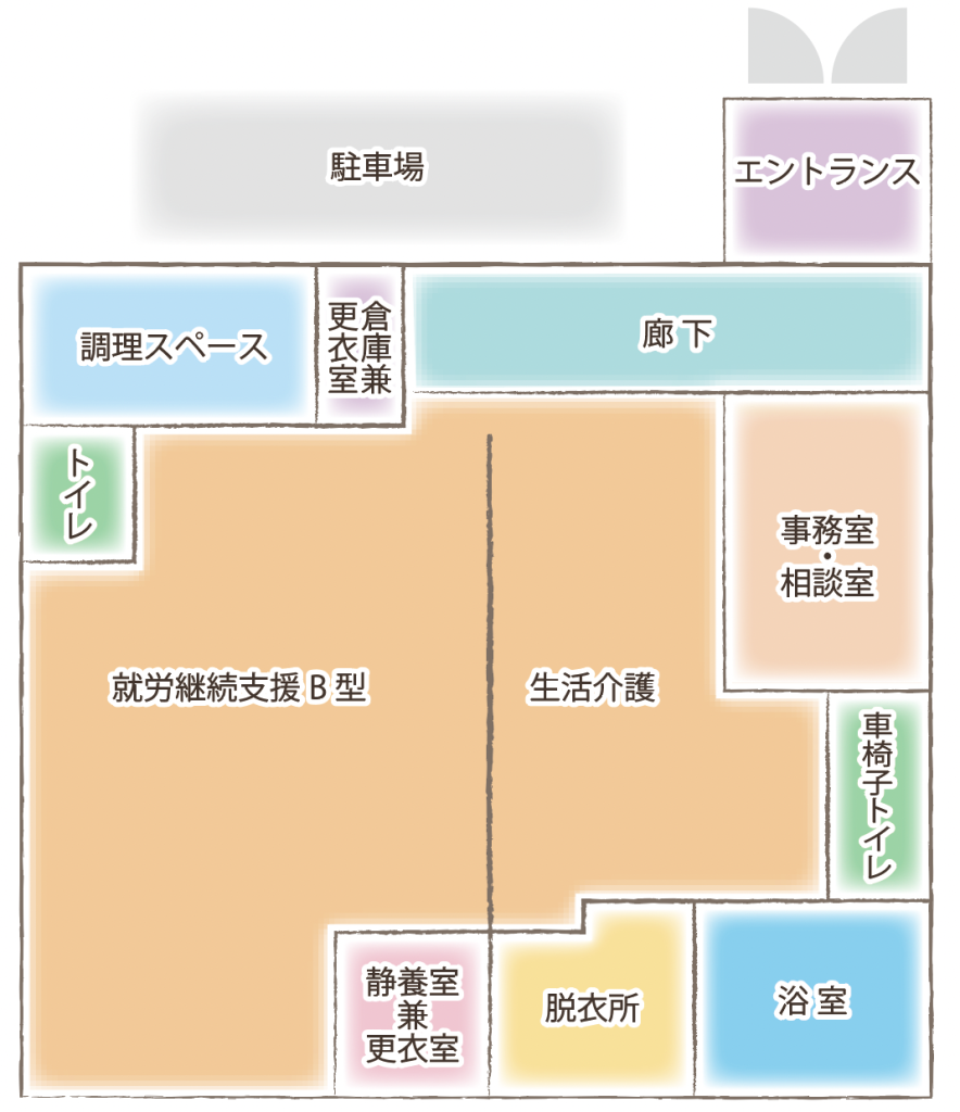 ラフォーレ高陽レイアウト